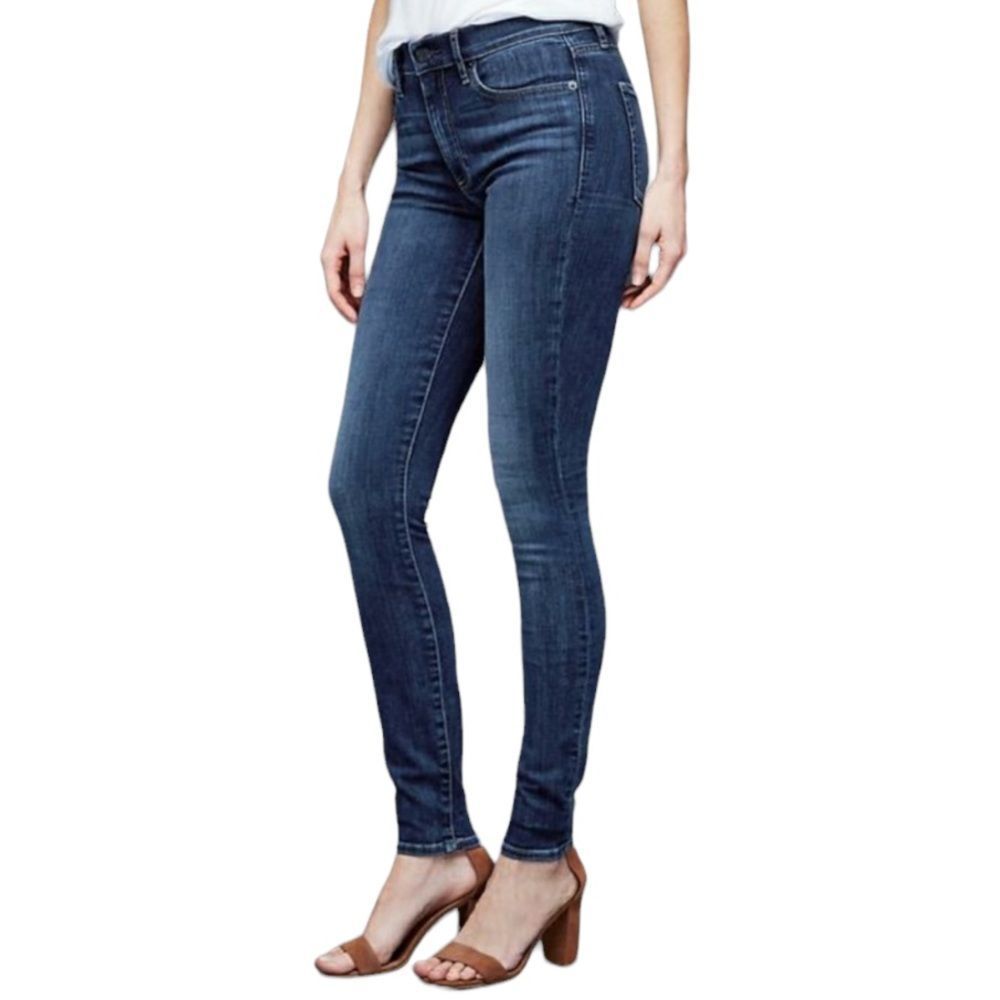 27S GAP Resolution True Skinny Stretch Jeans 27 Short Rich Indigo